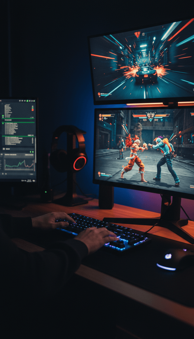 Gaming creator submitting clips through GameStack's professional platform